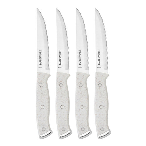 Farberware 4Piece Triple Rivet Steak Knife Set With EcoFriendly